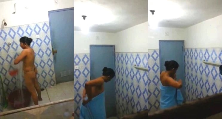 Desi Bhabhi Bathing Capture Viral Video