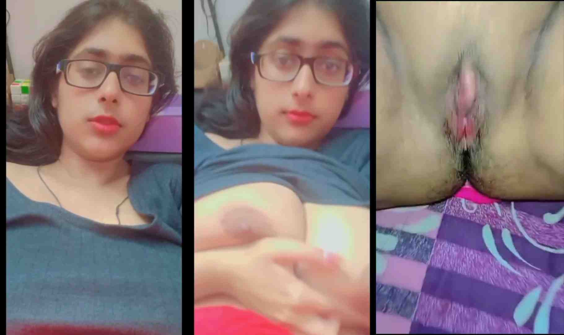 Cute Chasmish Girl Pink Pussy and Boobs Viral Video