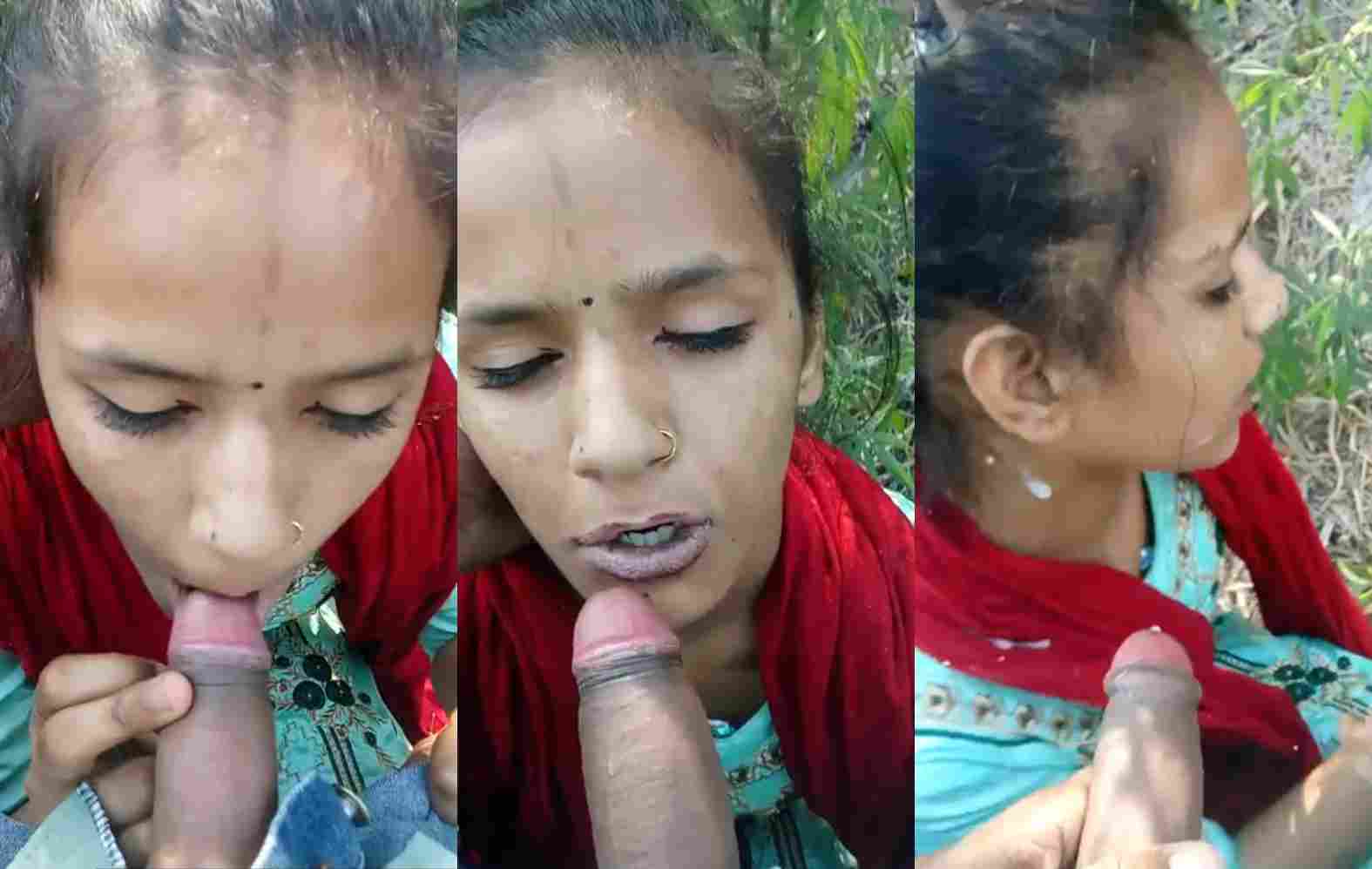 Dehati local Village Girl Blowjob MMS Viral Video