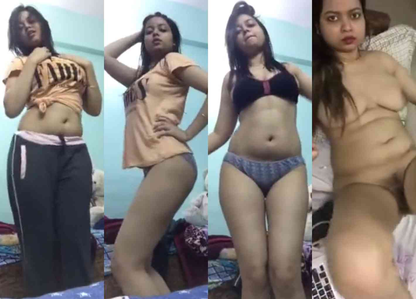 Sexy Awesome Figure Girl Nude and Masturbation HD Video