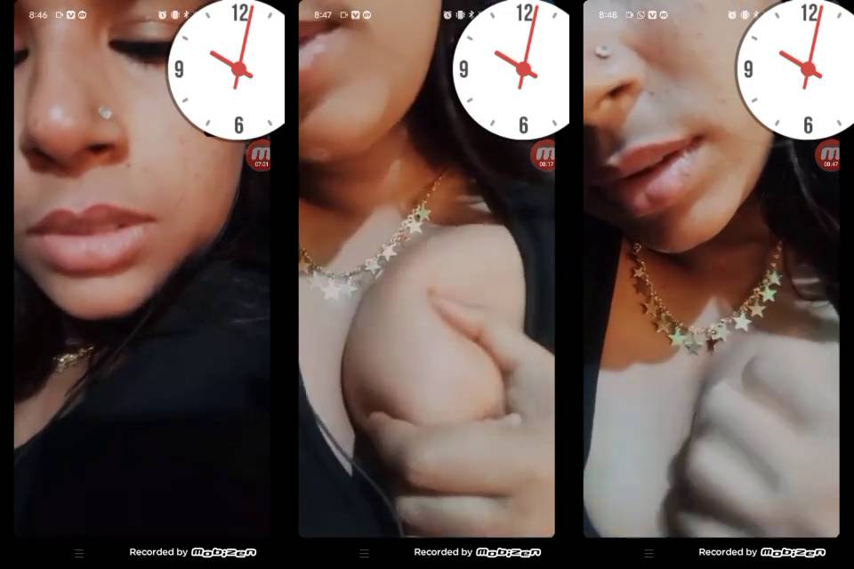 Sexy Lips Girl Big Boobs Showing Viral Video