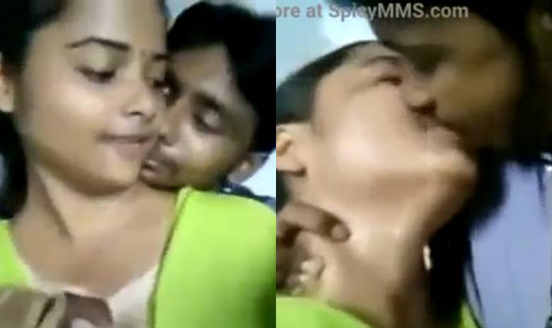 Horny GF and BF Kissing HD Video