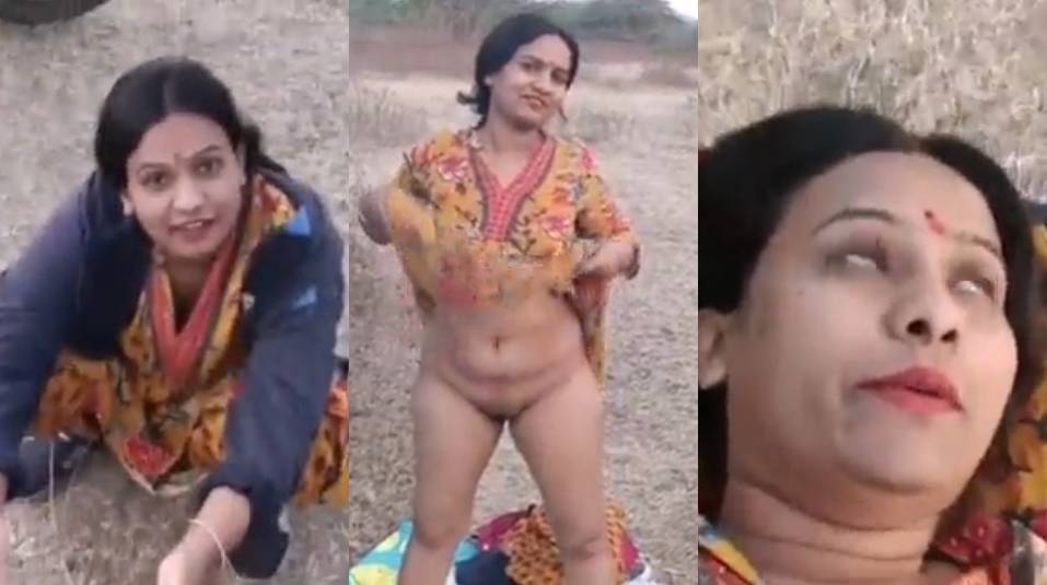 Outdoor Desi Village Bhabhi Sex Viral MMS HD Video
