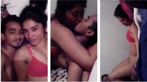 Teen College Young Lovers Enjoying After Class Bunk Watch