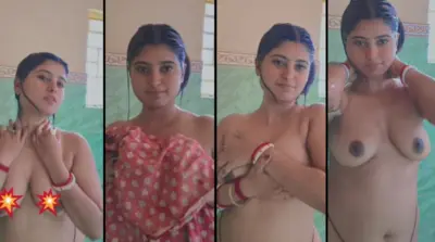 Beautifull Girl Taking Bath Rubbing her Boobs HD Video