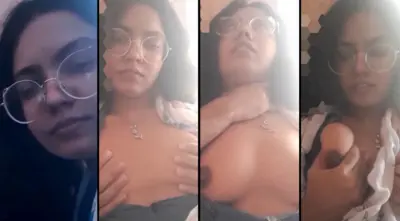 Indian Chasmish GF Blowjob in Restaurant HD Video