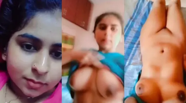 Desi Cute Girl showing Big Boobs and Pussy Viral Video