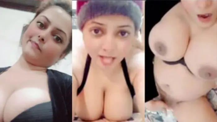 Desi Lady Big Boobs and Teasing her Pussy Viral Video