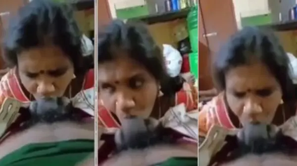 Tamil Aunty Blowjob Viral Video
