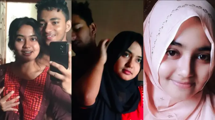 Bangladeshi Beautiful Young Hijabi GF Stripping On VC Viral Video