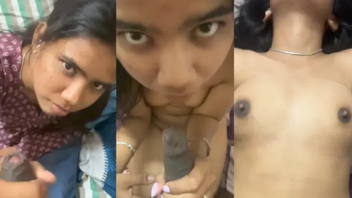 Cute Tamil Teen College GF First Time Blowjob HD Video