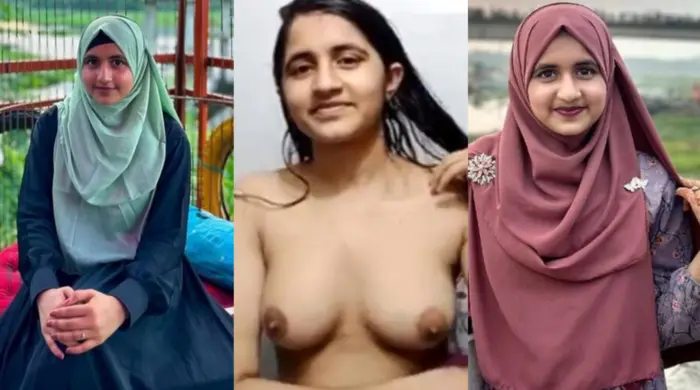 Cute Hijabi Teen College GF Showing On VC Viral Video