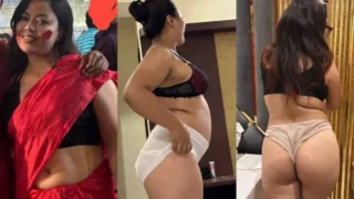 Desi BigAss Baddie Blowjob Hard Doggy Fuck Viral Video