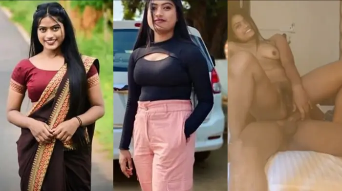 Desi Cute Girl Riding on BF Dick Reverse Cowgirl Viral Video
