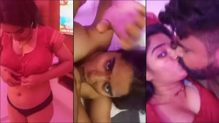 Newly Married Couple Beautiful Wife Stripping Giving HD Watch Video