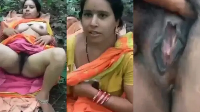Village Aunty Affair Pussy Licked and Fucked Outdoor Viral Video